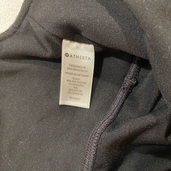 Athleta Black Ruched Ankle Jogger Pants Women’s Size Small - Picture 5 of 8